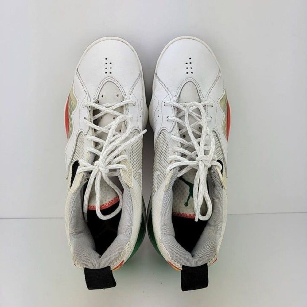 Nike Air Jordan Men Size 9 White Green 92 Zoom Athletic Sneaker Shoes CK9183-103 - Picture 6 of 8